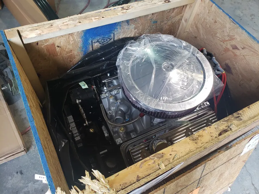 Engine crate and project parts
